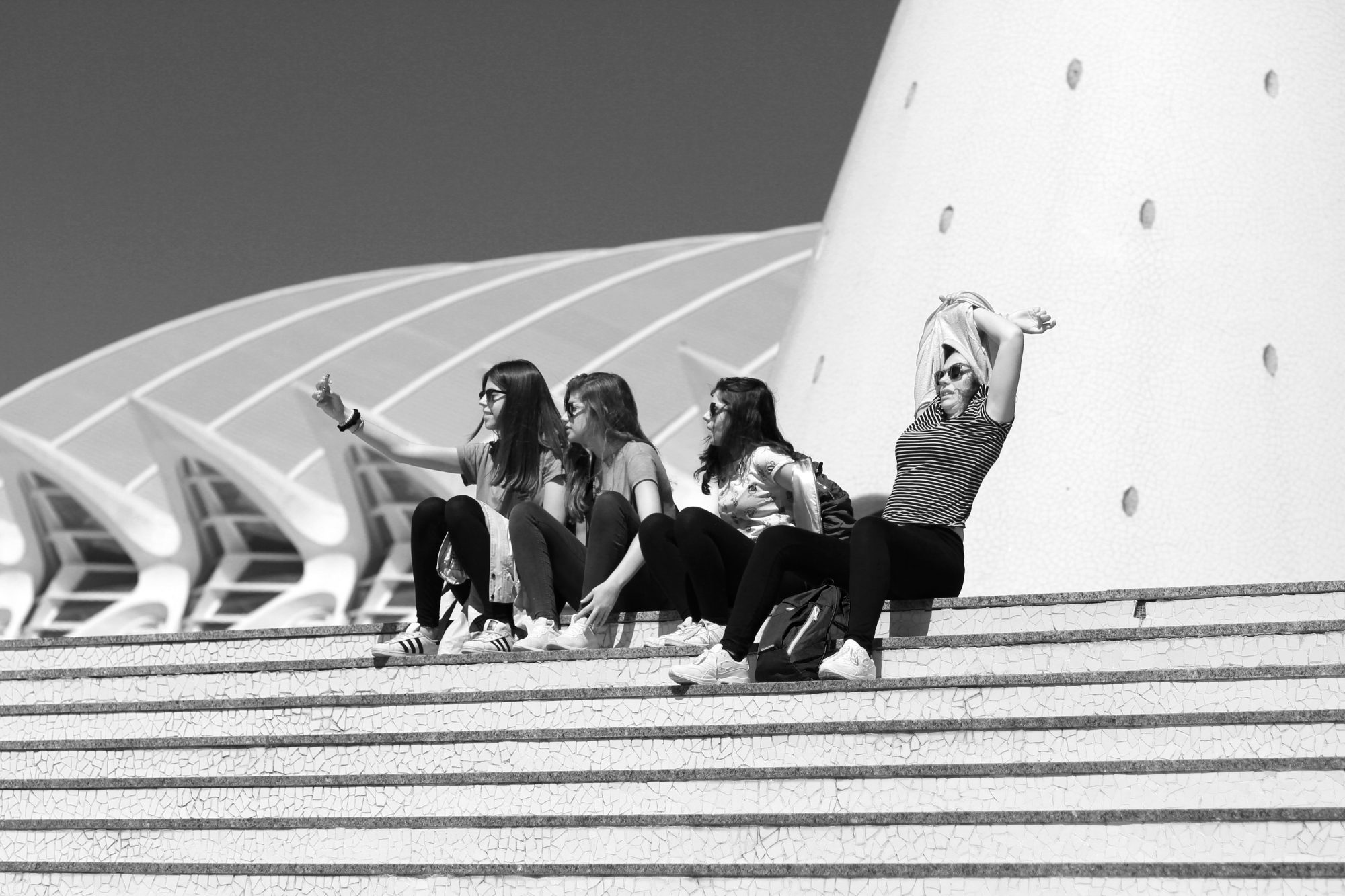 Valencia | Architektur von Santiago Calatrava | Architekturfotografie | Streetfotografie