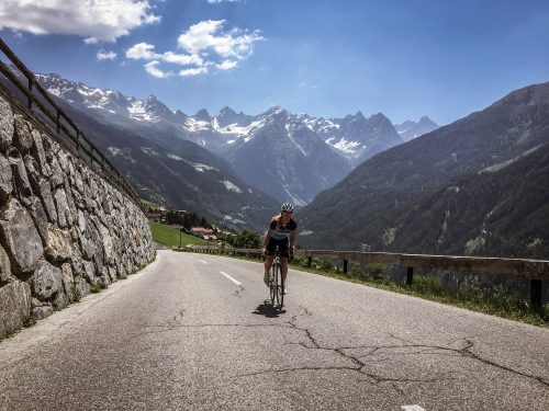 Kaunertaler Gletscherstraße - mit dem Rennrad auf 2765m